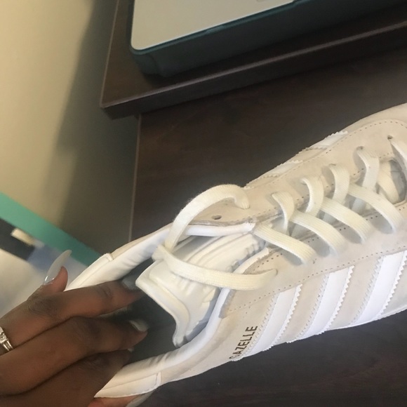 Adidas Gazelle sneakers white/cream - Picture 3 of 4